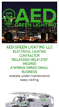 Mobile Screenshot of aedgreenlighting.com